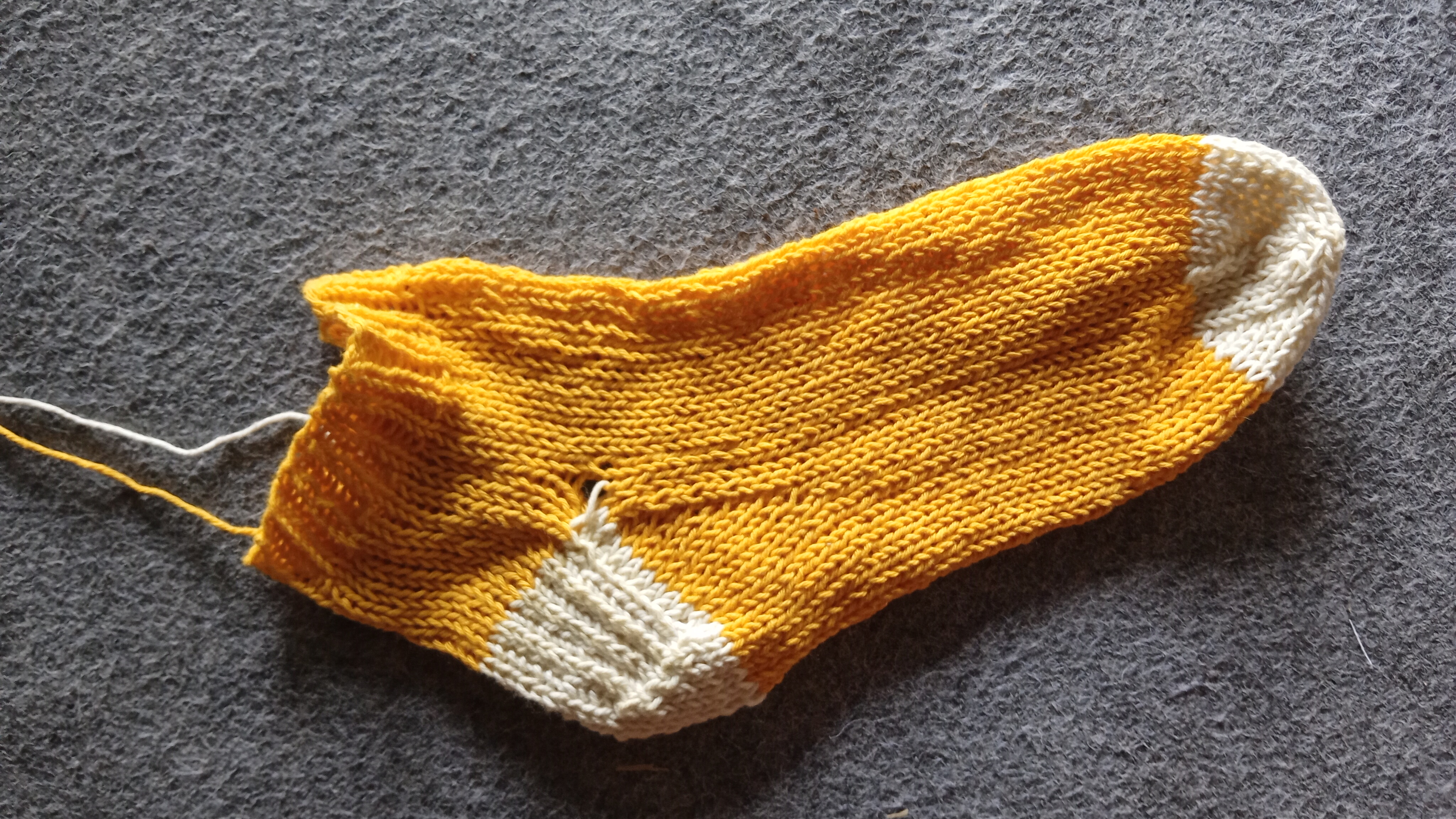 finished sock